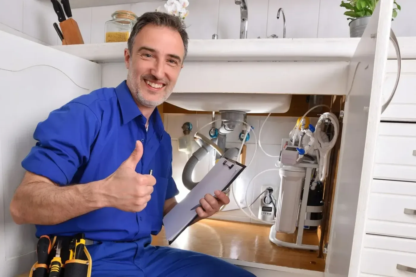 Vérification d'un chauffe-eau électrique lors d'un dépannage d'eau chaude à Chelles